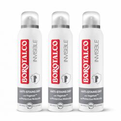 Borotalco - Deodorant Spray Borotalco Invisible Dry 3 x 150 ml