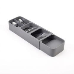 TYPEC Organizator sertar tacamuri, pvc, gri Tacam