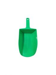 TYPEC Scafă Universală din Plastic , 1KG, Ergonomică - Ideală pentru Cafea, Cereale, Făină sau Hrana Animalelor, Verde Tacam
