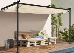 Garden Point Santana krémszínű terasz előtető 3x4m Garden Point (GAP902)