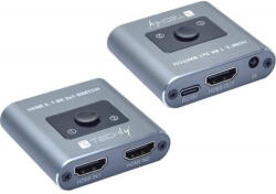 TECHLY Switch TECHLY Switch, Techly, 2x1 HDMI 2.1 8K (IDATA-HDMI-2128KT)