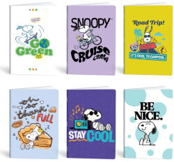 LIPAMILL Füzet vonalas LIPAMILL A/4 40 lapos Snoopy (01_08307)