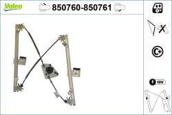 VALEO Mecanism actionare geam VALEO 850760 (850760) - fixbox