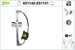 VALEO Mecanism actionare geam VALEO 851140 (851140)
