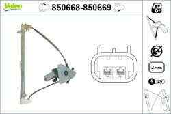 VALEO Mecanism actionare geam VALEO 850668 (850668)