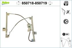 VALEO Mecanism actionare geam VALEO 850718 (850718)