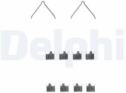 DELPHI Set accesorii, placute frana DELPHI LX0229 (LX0229)