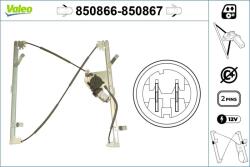 VALEO Mecanism actionare geam VALEO 850866 (850866) - fixbox