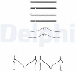 DELPHI Set accesorii, placute frana DELPHI LX0143 (LX0143)
