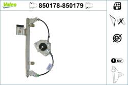 VALEO Mecanism actionare geam VALEO 850178 (850178)