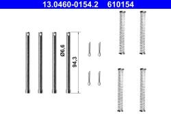 ATE Set accesorii, placute frana ATE 13.0460-0154.2 (13.0460-0154.2)