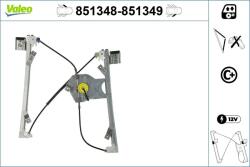 VALEO Mecanism actionare geam VALEO 851348 (851348)