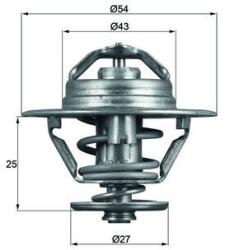 MAHLE Termostat, lichid racire MAHLE TX 93 74D (TX 93 74D)