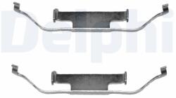 DELPHI Set accesorii, placute frana DELPHI LX0136 (LX0136)