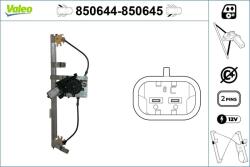 VALEO Mecanism actionare geam VALEO 850644 (850644)