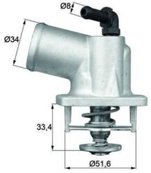 MAHLE Termostat, lichid racire MAHLE TI 54 92D (TI 54 92D)