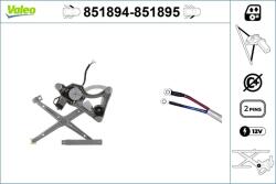 VALEO Mecanism actionare geam VALEO 851894 (851894)