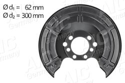 AIC Protectie disc frana AIC 55198 (55198)