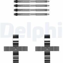 DELPHI Set accesorii, placute frana DELPHI LX0703 (LX0703)