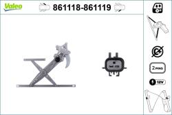 VALEO Mecanism actionare geam VALEO 861118 (861118)