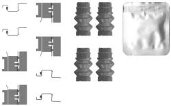 TEXTAR Set accesorii, placute frana TEXTAR 82556500 (82556500)