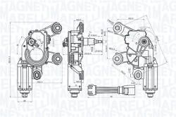 Magneti Marelli Motor stergator MAGNETI MARELLI 064073100010 (064073100010)