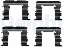 DELPHI Set accesorii, placute frana DELPHI LX0613 (LX0613)