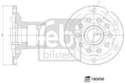 Febi Bilstein Butuc roata FEBI BILSTEIN 180696 (180696)