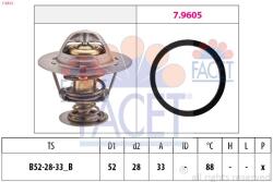 FACET Termostat, lichid racire FACET 7.8412 (7.8412)