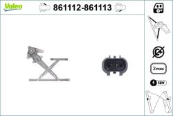 VALEO Mecanism actionare geam VALEO 861112 (861112)