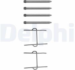 DELPHI Set accesorii, placute frana DELPHI LX0081 (LX0081)