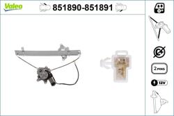VALEO Mecanism actionare geam VALEO 851890 (851890)