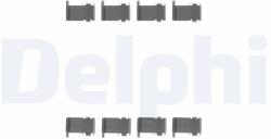 DELPHI Set accesorii, placute frana DELPHI LX0226 (LX0226)