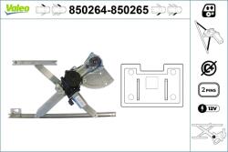 VALEO Mecanism actionare geam VALEO 850264 (850264)