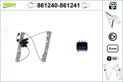 VALEO Mecanism actionare geam VALEO 861241 (861241)