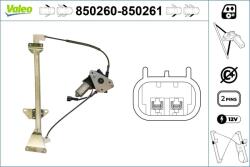 VALEO Mecanism actionare geam VALEO 850260 (850260)