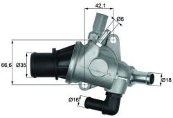 MAHLE Termostat, lichid racire MAHLE TI 154 88 (TI 154 88)