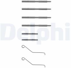 DELPHI Set accesorii, placute frana DELPHI LX0068 (LX0068)