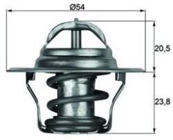 MAHLE Termostat, lichid racire MAHLE TX 14 87D (TX 14 87D)
