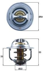 MAHLE Termostat, lichid racire MAHLE TX 179 89D (TX 179 89D)