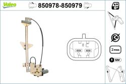 VALEO Mecanism actionare geam VALEO 850978 (850978)