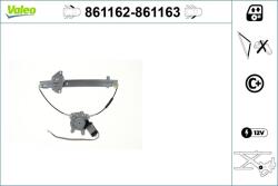 VALEO Mecanism actionare geam VALEO 861163 (861163)