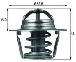 MAHLE Termostat, lichid racire MAHLE TX 91 89D (TX 91 89D)