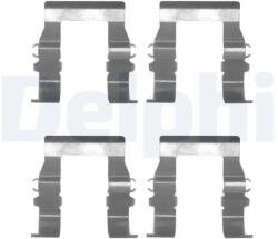DELPHI Set accesorii, placute frana DELPHI LX0171 (LX0171)