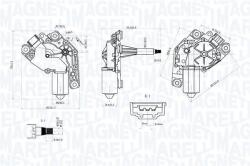 Magneti Marelli Motor stergator MAGNETI MARELLI 064075500010 (064075500010)