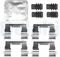 DELPHI Set accesorii, placute frana DELPHI LX0820 (LX0820)