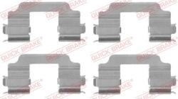 Quick Brake Set accesorii, placute frana QUICK BRAKE 109-1709 (109-1709)