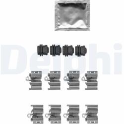 DELPHI Set accesorii, placute frana DELPHI LX0668 (LX0668)