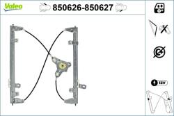 VALEO Mecanism actionare geam VALEO 850626 (850626)