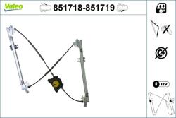 VALEO Mecanism actionare geam VALEO 851718 (851718)